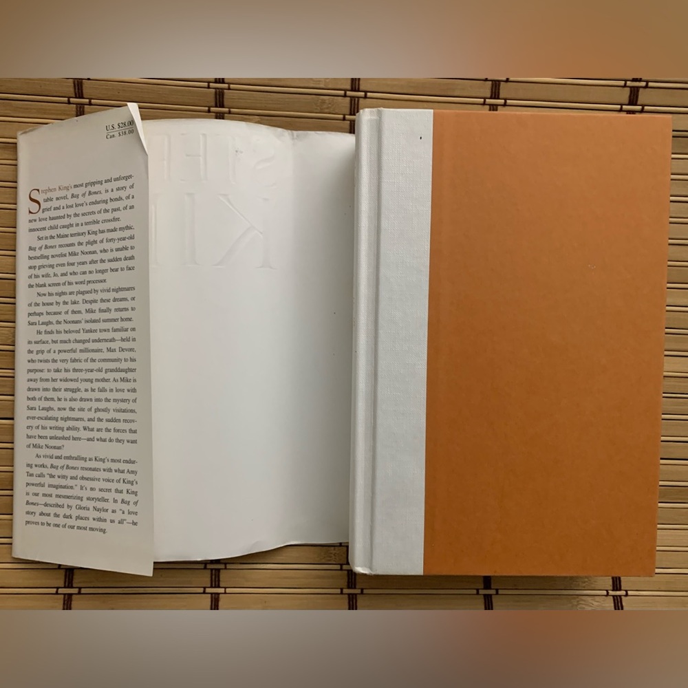 Bag of Bones Hardcover w/ Dust Jacket – First Edition Style – Stephen King - Picture 8 of 13